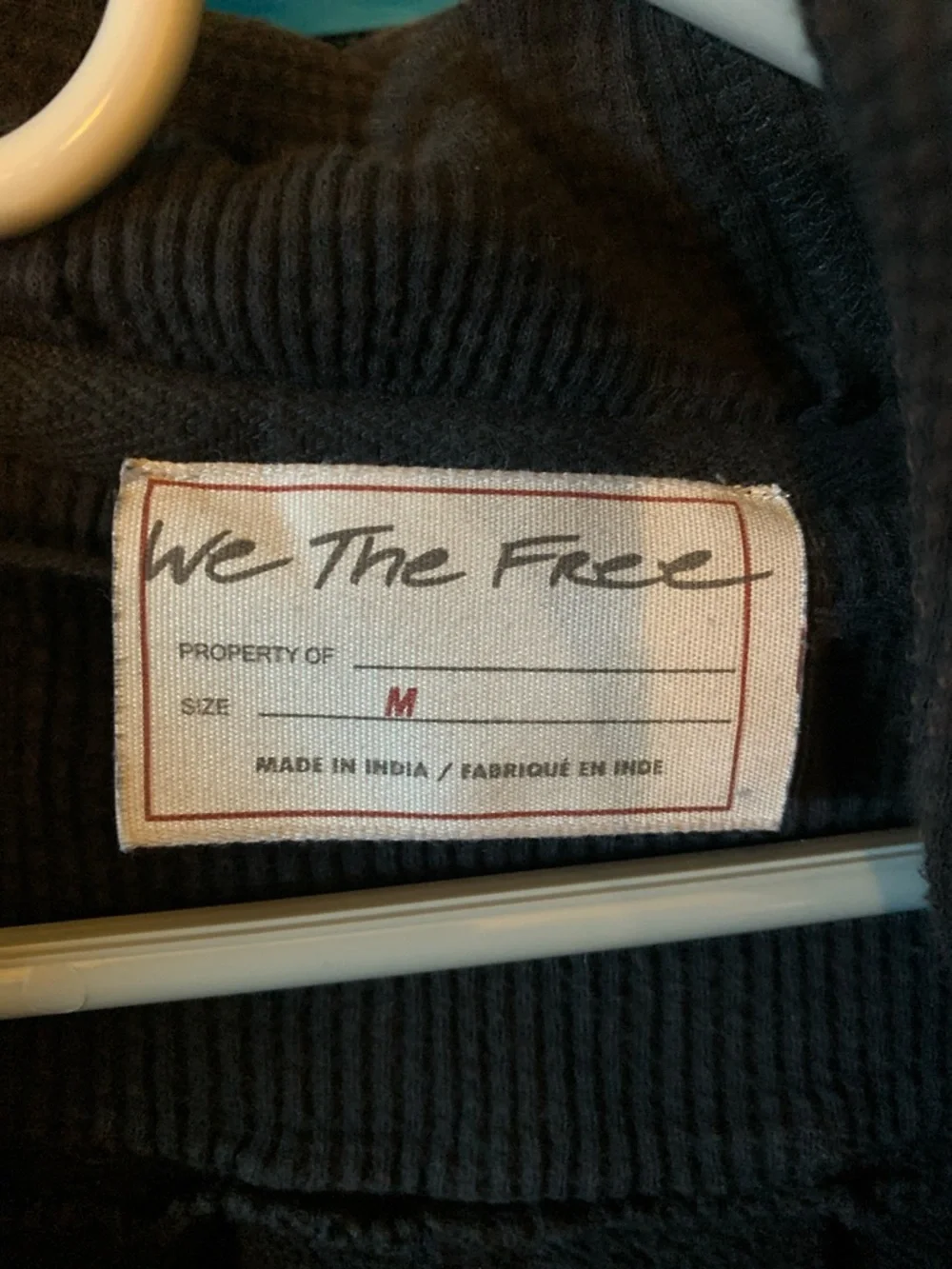 We The Free Black Ribbed Pullover Sweater - Picture 2 of 7